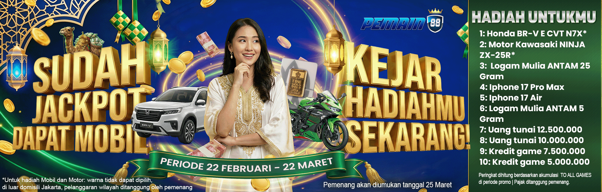 BONUS PANJAT TURNOVER