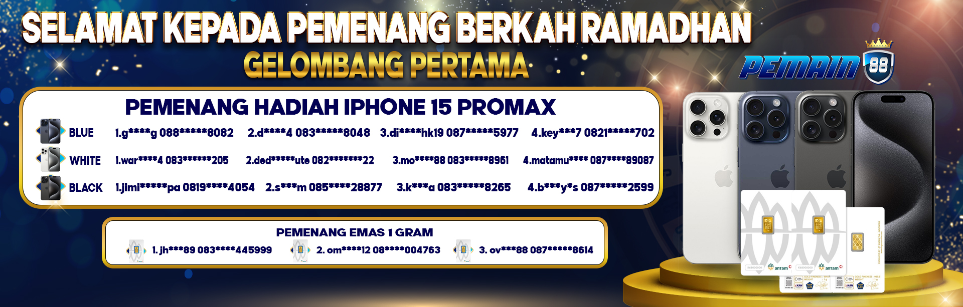 BERKAH RAMADHAN GELOMBANG PERTAMA 1-15 MARET 2025