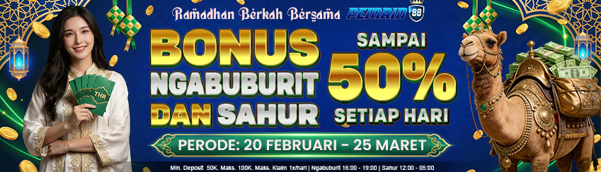 BONUS SPECIAL NGABUBURIT BERSAMA PEMAIN88