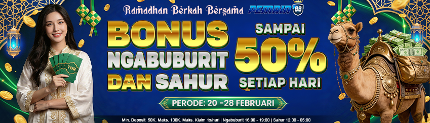 BONUS SPECIAL SAHUR BERSAMA PEMAIN88